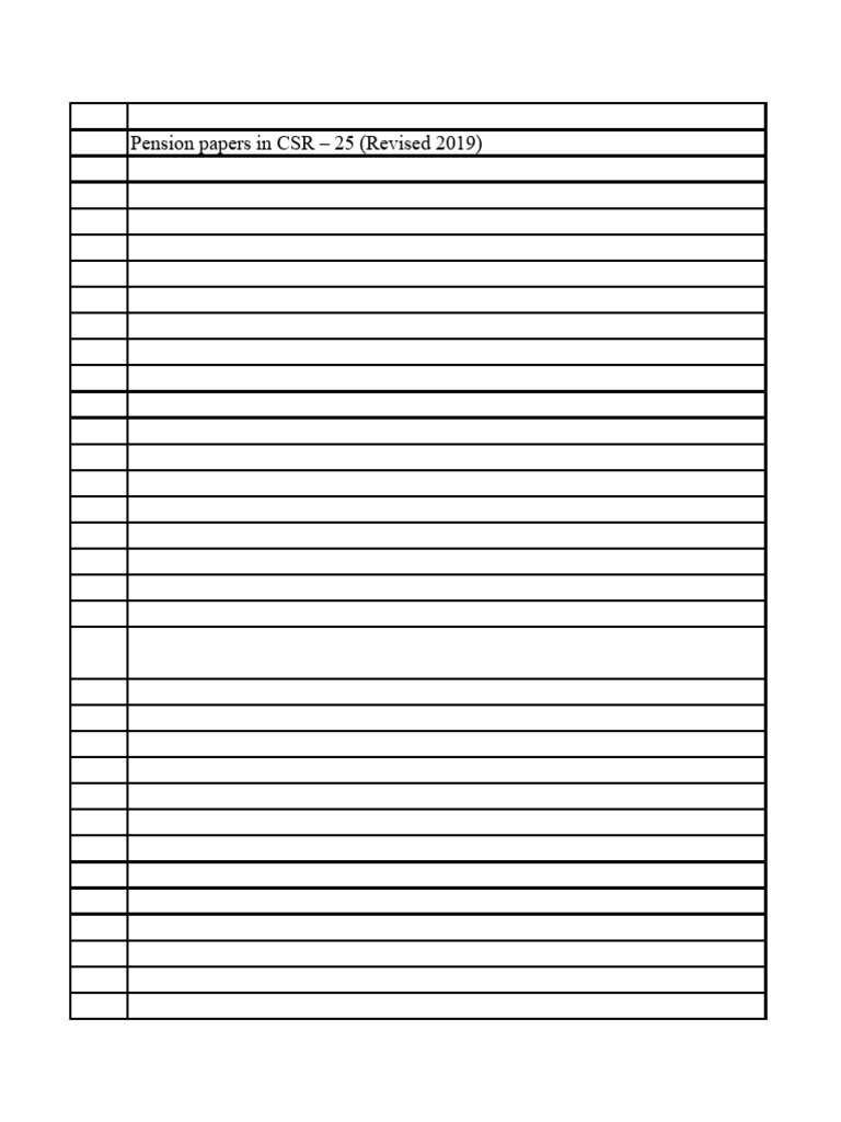 Checklist of in Serv Death Pension Docs Pvdgru | PDF