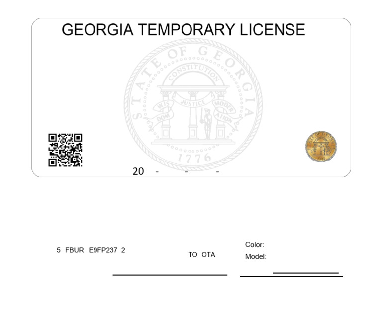 Georgia Tag 11-1625 | PDF