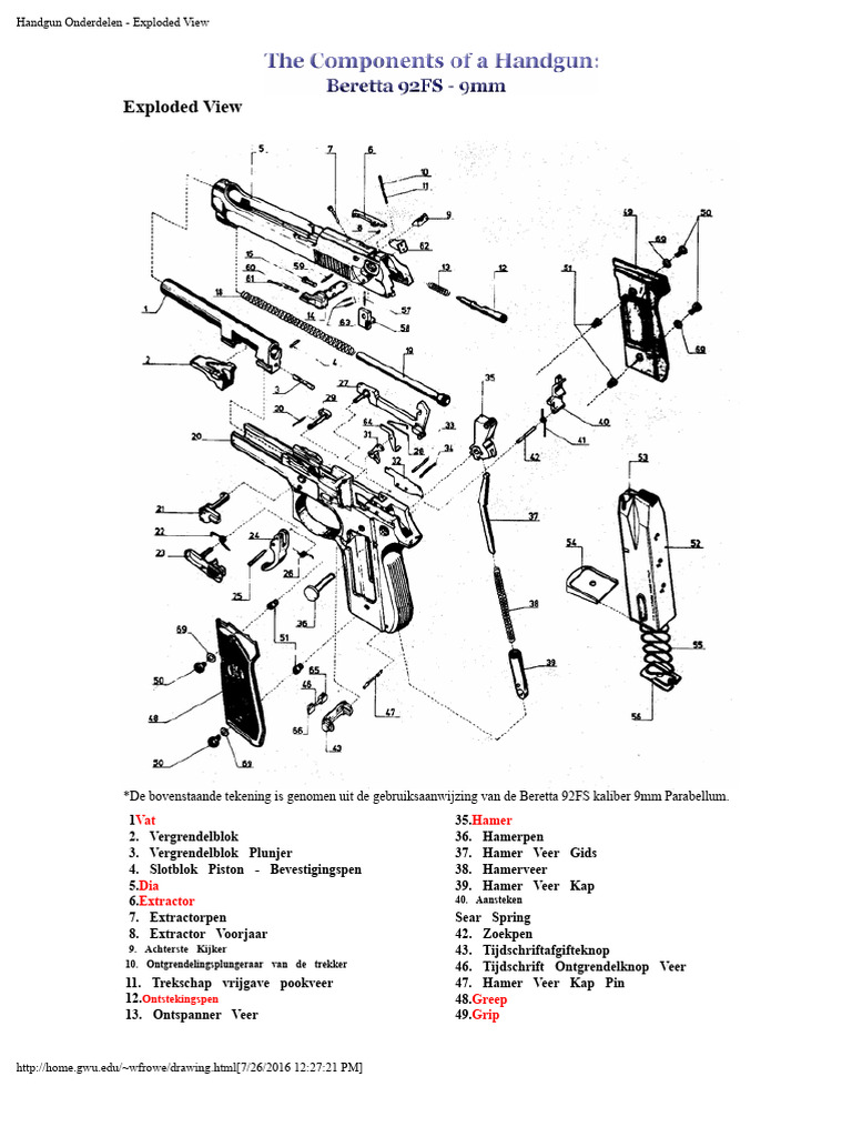 92FS Componenten | PDF