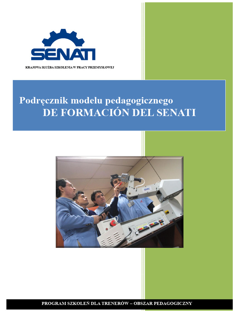 Podręcznik Modelu Kształcenia Zawodowego SENATI | PDF