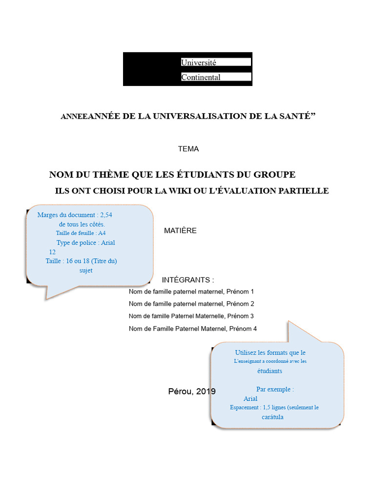 Universalisation de la santé au Pérou | PDF | Apprentissage