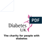 Diabetes UK Awareness Talk - Jun 2011