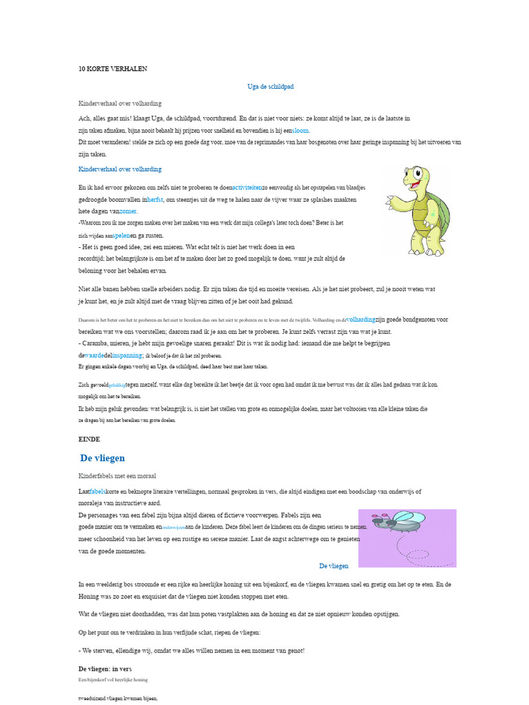 10 Korte Verhalen | PDF