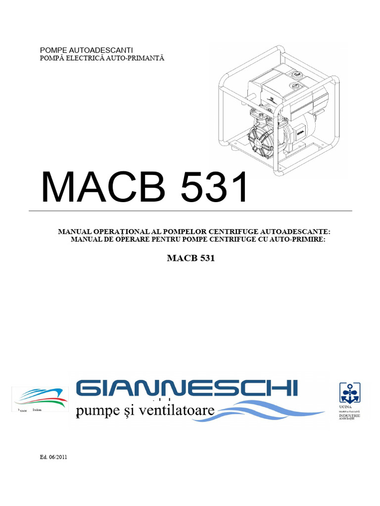 Pompa Macb 531 | PDF