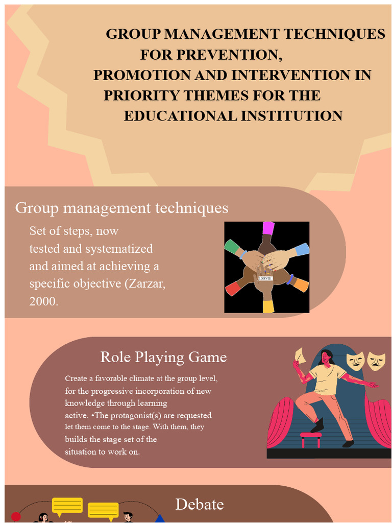 Effective Group Management Techniques | PDF