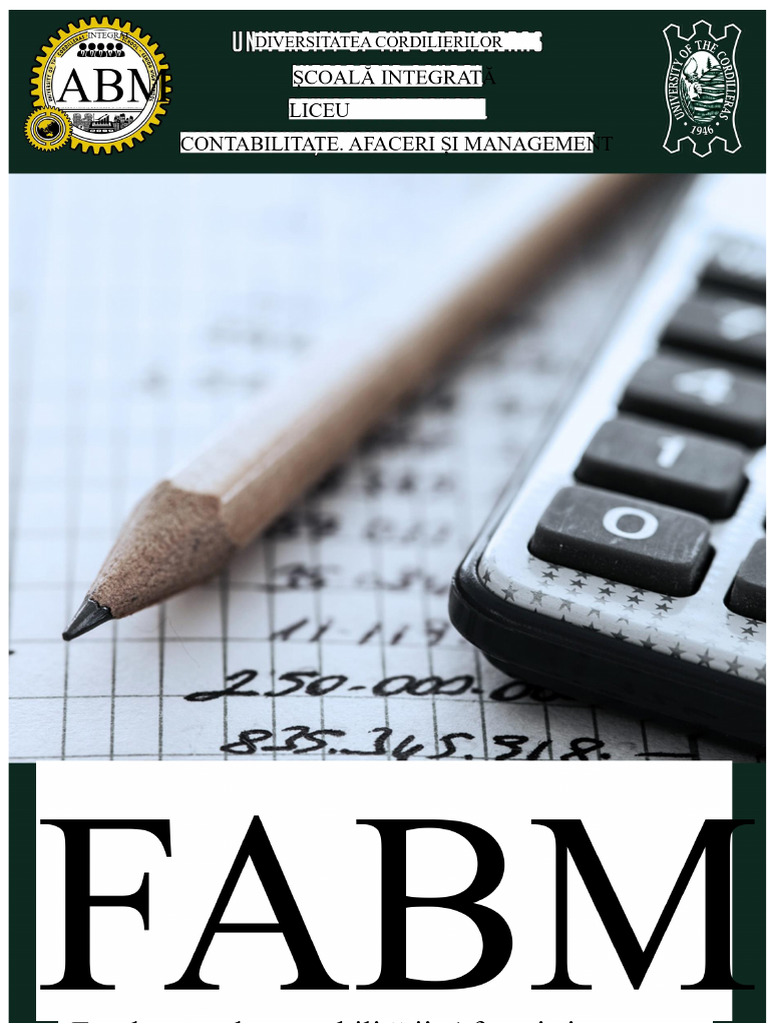 FABM-1 - Modul 2 - Principii Și Concepte | PDF