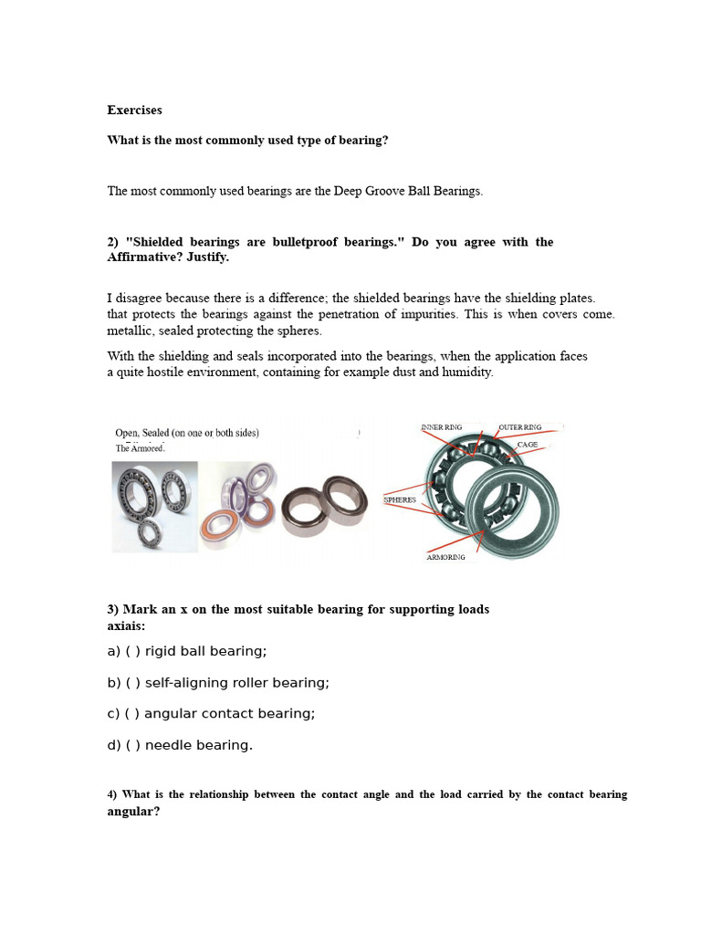Understanding Common Bearing Types | PDF | Bearing (Mechanical ...