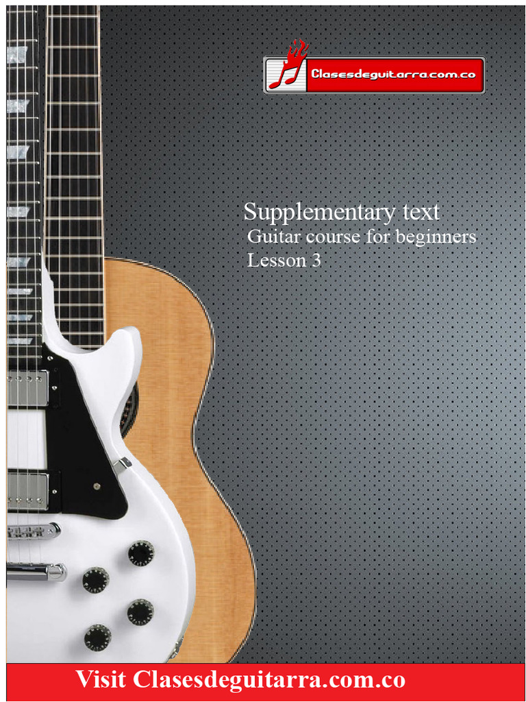 Guitar Course For Beginners 3 PDF | PDF | Tempo | Harmony