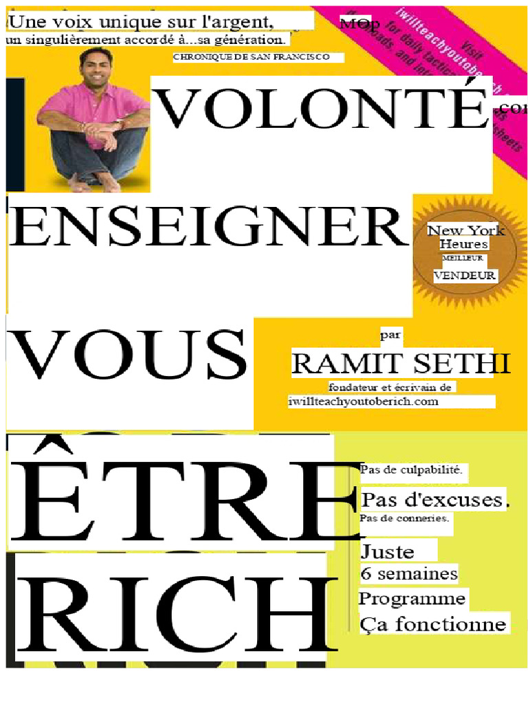 Je Vais Vous Apprendre À Être Riche | PDF | 401(k) | Banques