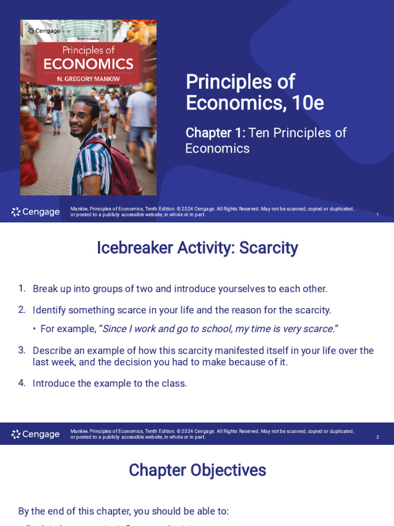 Ten Principles of Economics Explained | PDF | Economics | Inflation