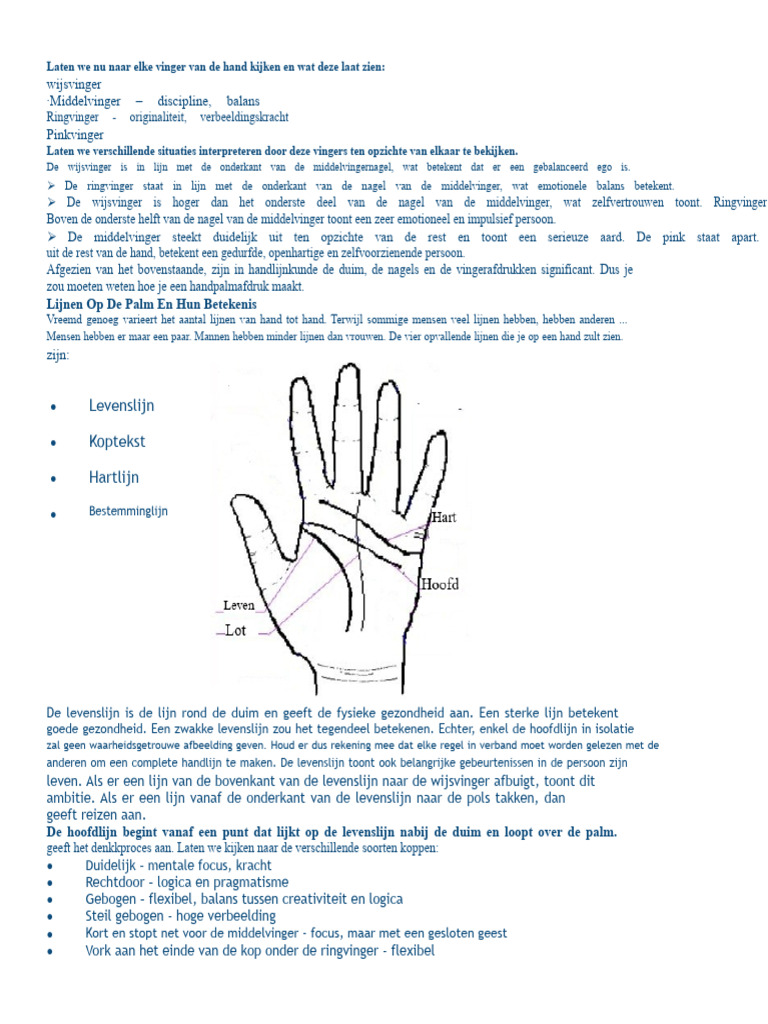 Vingers | PDF