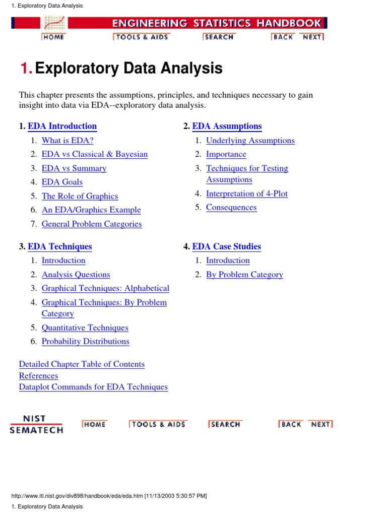 CHAPTER 1 (Exploratory Data Analysis) | PDF