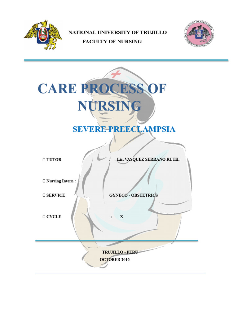 Nursing Care for Severe Preeclampsia | PDF | Hypertension | Blood Pressure
