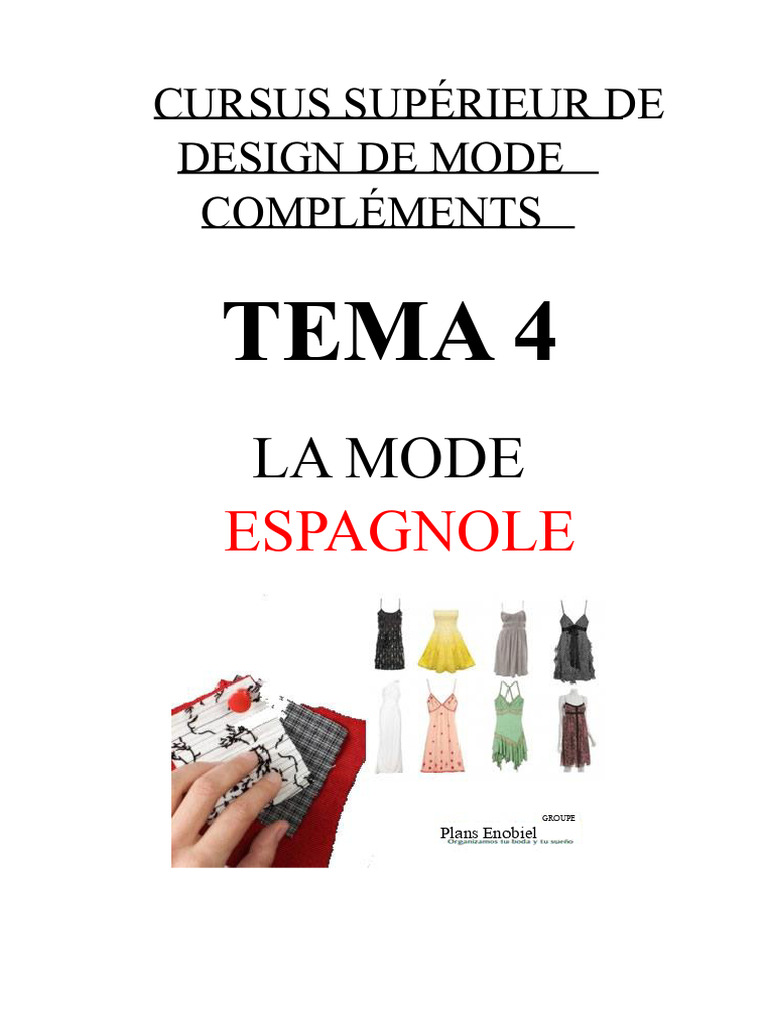 Histoire de la mode espagnole | PDF | Mode | Vêtements