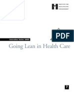 Going Lean in Healthcare Whitepaper