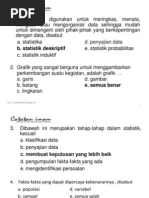 Download Statistika Deskriptif Latihan uts Semester 2 part2 by Imam Syahdani SN92210271 doc pdf