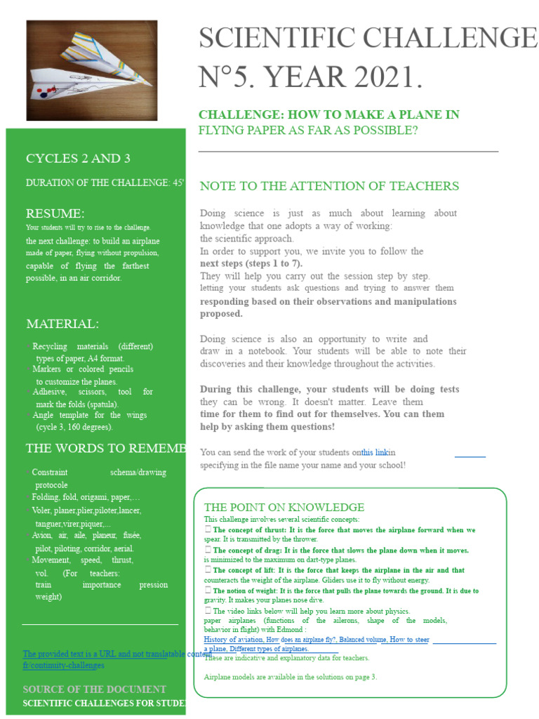 Paper Airplane Competition Guidelines | PDF | Flight | Airplane