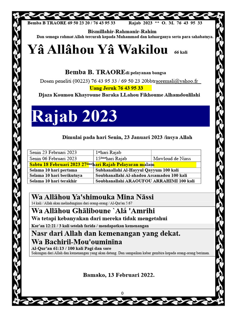 Radiab 2023 | PDF