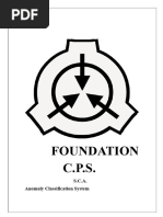 SCP Document Template Guide | PDF
