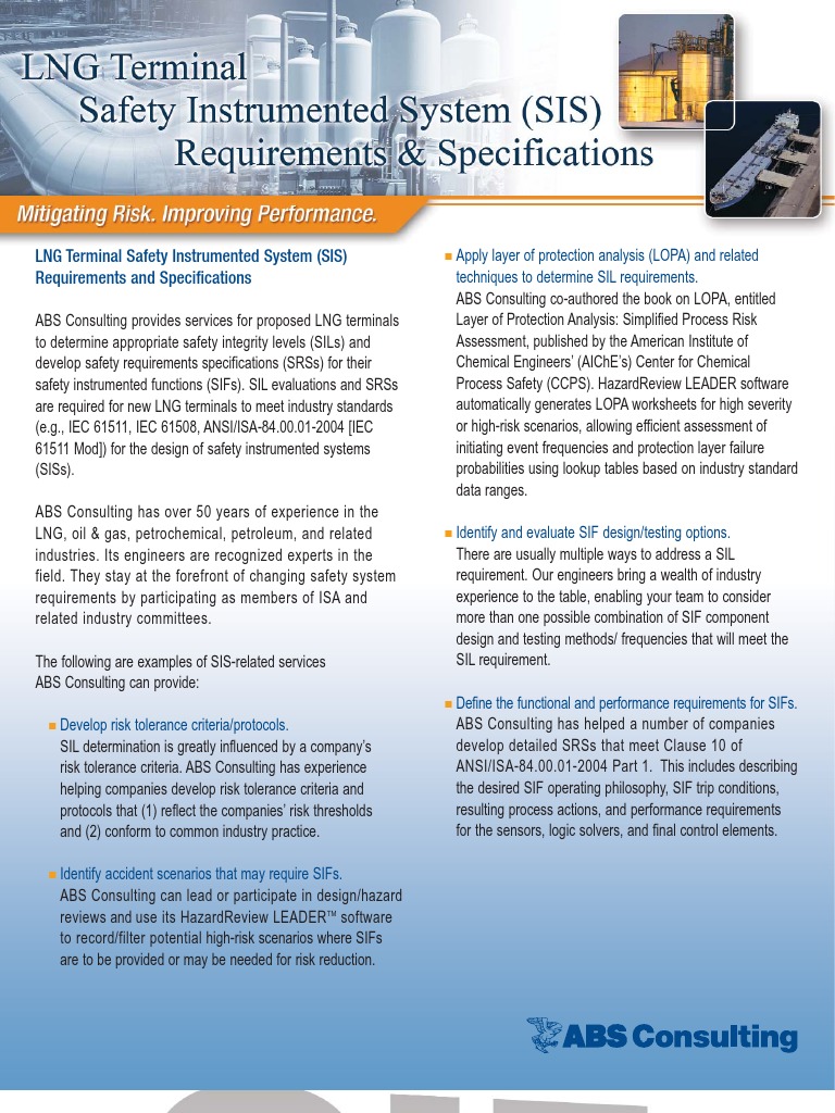 LNG Lopa PDF Systems Theory Safety