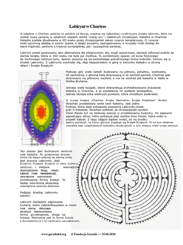 Labirynt W Chartres | PDF