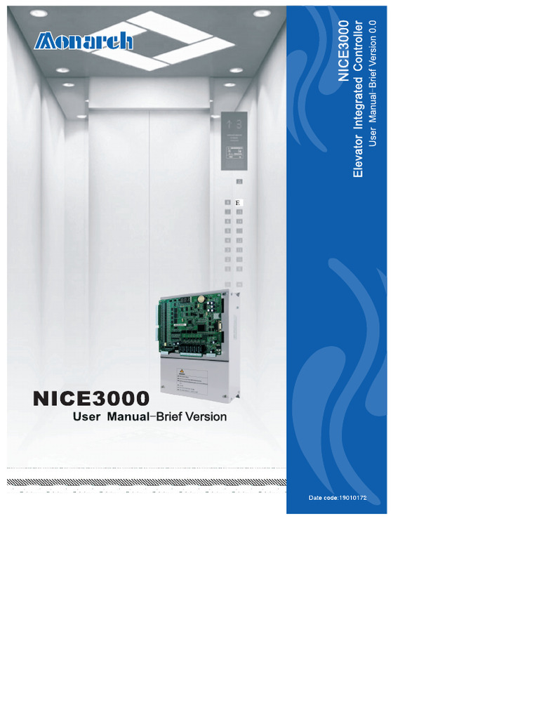 Manual Breve del Controlador NICE3000 | PDF