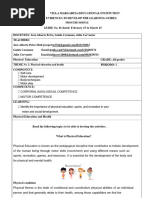 PE Skills Checklist for Teachers | PDF | Physical Education | Strength ...