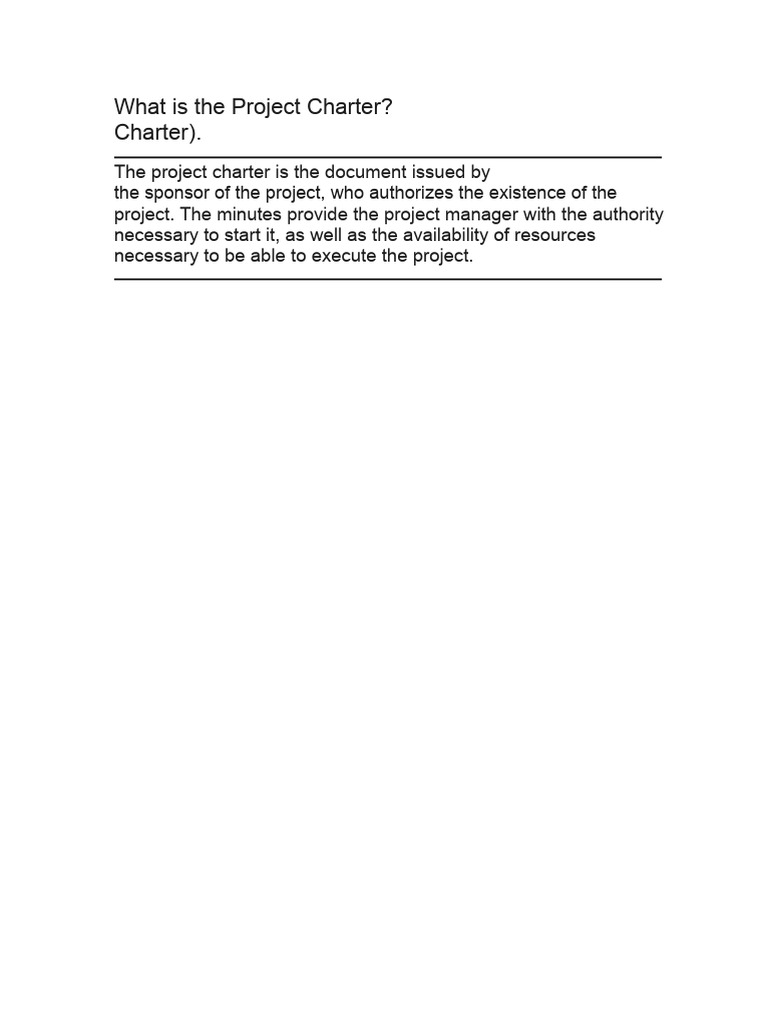 What Is The Project Constitution Act | PDF | Project Management | Risk