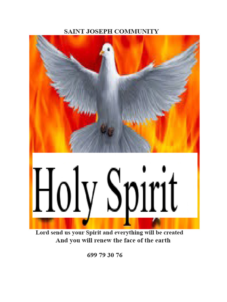 21 Days To Receive The Outpouring of The Holy Spirit | PDF | God The ...