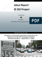 Status Report: MD 355 Project