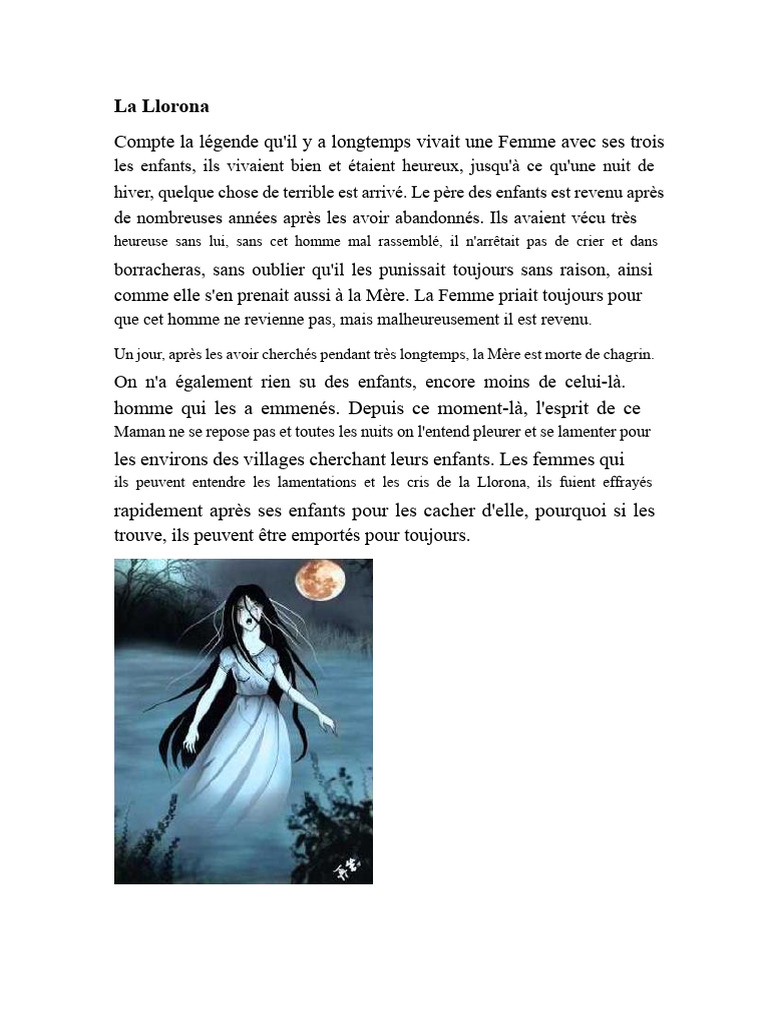 Légendes effrayantes d'Amérique Latine | PDF