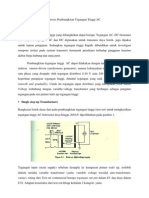 Proses Pembangkitan Tegangan Tinggi AC