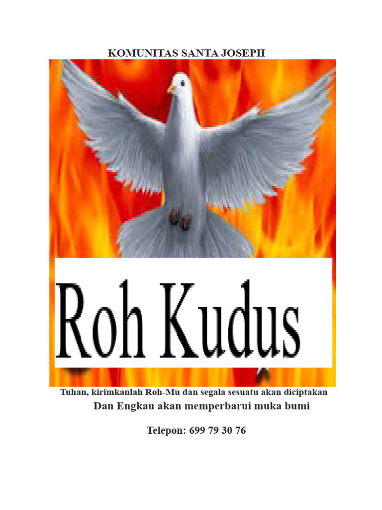 Pentakosta: Turunnya Roh Kudus | PDF
