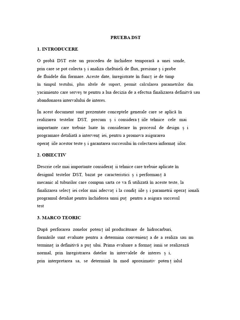 Teste DST | PDF