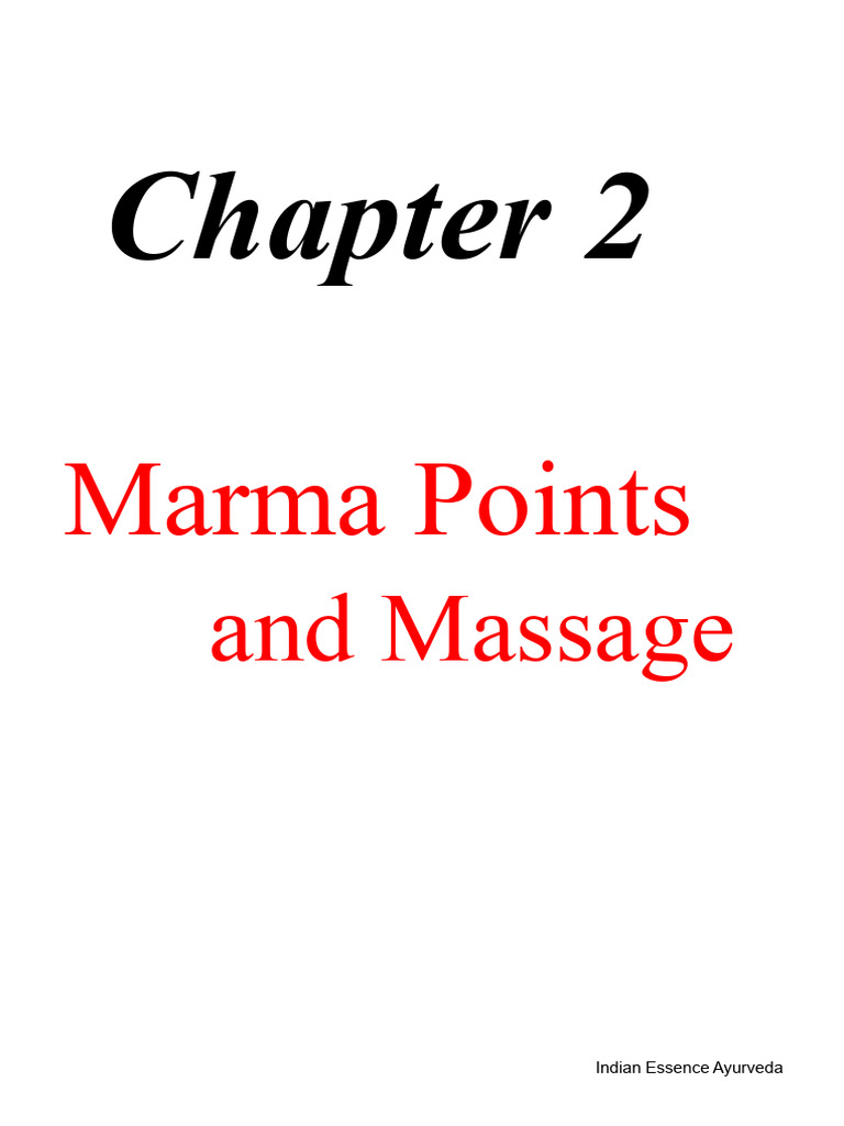 Understanding Marma Points in Ayurveda | PDF | Lavandula | Ayurveda