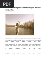 Download 7 Panduan Mengenali Wanita Dengan Melihat Cara Jalan by Muhammad Azfar SN92219357 doc pdf