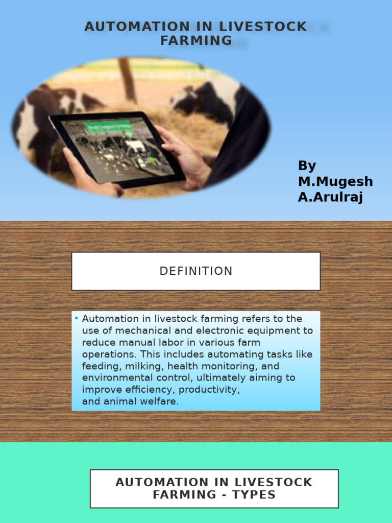 Livestock Farming Automation Solutions | PDF | Automation | Agriculture