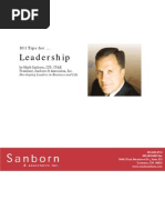 Mark Sanborn's 101 Tips For Leadership