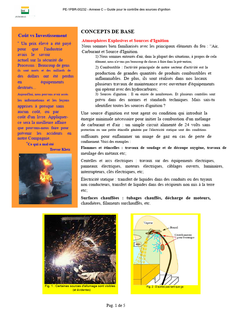 Contrôle des Sources d'Ignition | PDF | La combustion