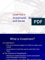 Investments - Background and Issues: Mcgraw-Hill/Irwin