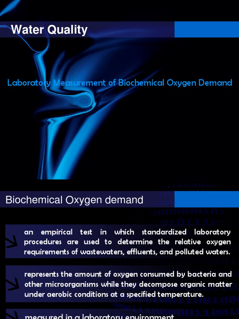 Laboratory Biochemical Oxygen Demand Test | PDF | Nitrogen ...