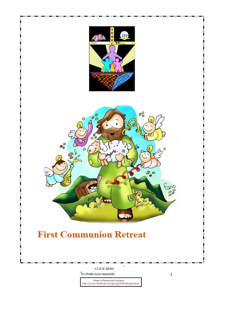 First Communion Retreat Activities Guide | PDF | Eucharist | Jesus