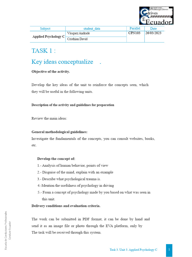 Key Concepts in Applied Psychology | PDF | Psychology | Mind