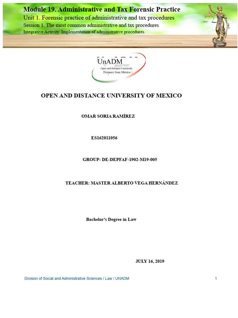 M19_U1_S1_OMSR | PDF | Taxes | Verification And Validation