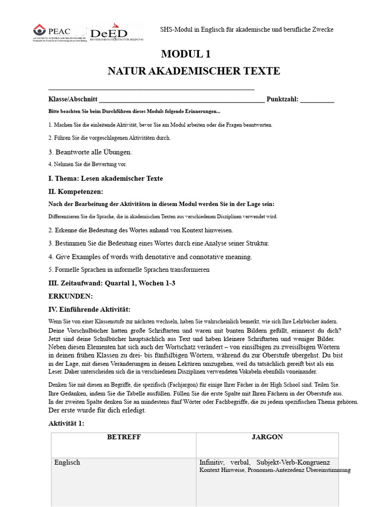 EAPP SHS Modul 1 | PDF