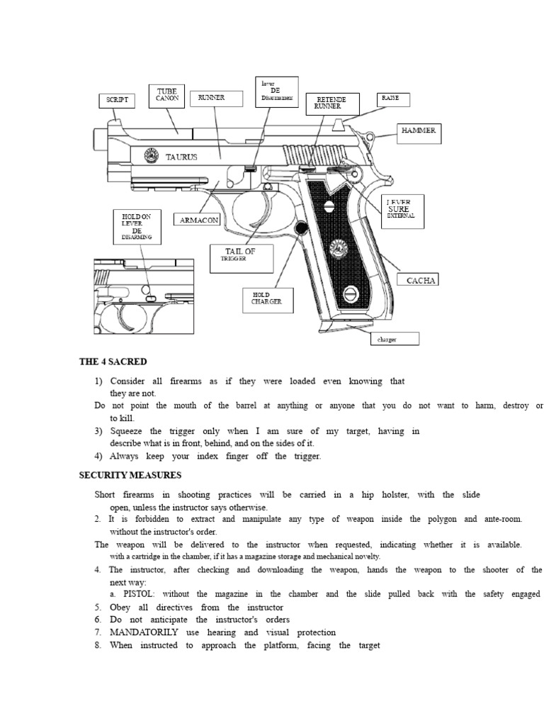 Firearm Safety and Handling Guidelines | PDF | Firearms | Gun Barrel