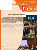 March/April E-Newsletter of The Civil Development Agency (CiDA)