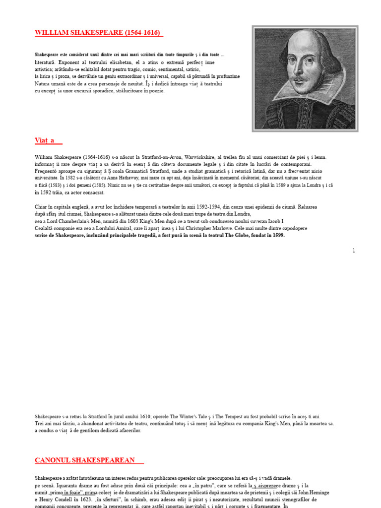William Shakespeare | PDF