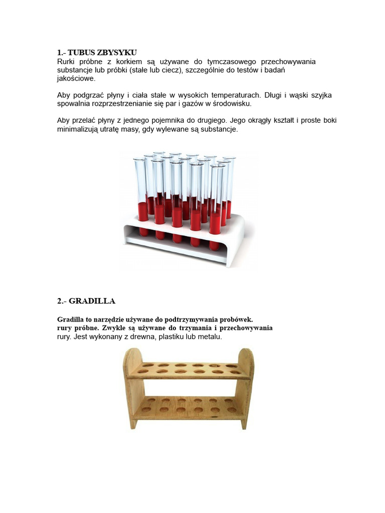 Probówka | PDF