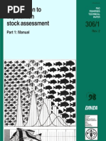 FAO 1998 Introduction To Tropical Fish Stock Assessments